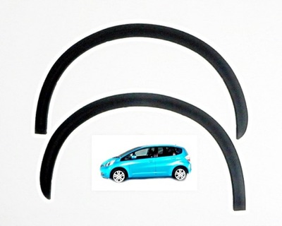 HONDA JAZZ TRIMS PROTECTION ON WING 4 PCS. '08-14 - milautoparts-fr.ukrlive.com