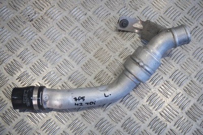 Waz труба левая турбины porsche cayenne lift 4.2d фото №1