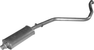SILENCER CENTRAL PEUGEOT 306 1.1-1.9D YEAR 88-92  