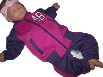 NOWY DRES BAWEŁNIANY PUMA COLLEGE INFANT 80 CM