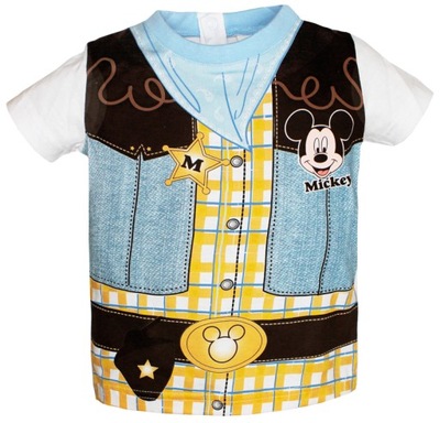 MYSZKA MICKEY KOSZULKA BLUZKA DZIECIĘCA 23M 86CM