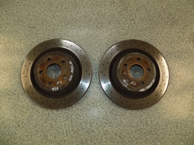 Mercedes ml w166 тормозные диски диск задняя задняя задние l фото №1