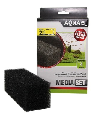 AQUAEL Wkład gąbkowy FAN 3 PLUS STANDART 1szt
