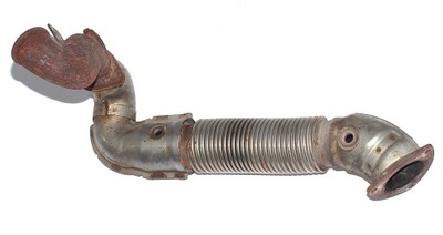 Mitsubishi canter fuso труба вихлоп 2012+ фото №1