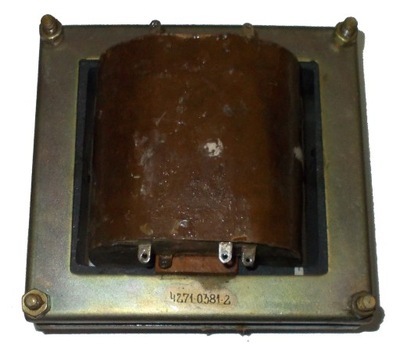Transformator Z Wojska 4271-0381-2 __ 2x 47V