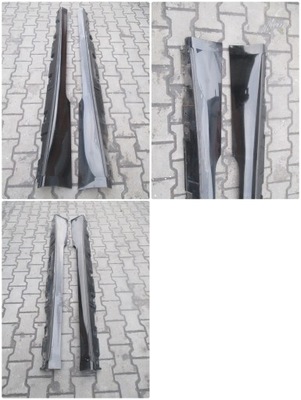 Накладка молдинг порог audi a5 8w cabrio s-line фото №1