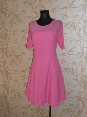 MOHITO - różowa pastelowa sukienka z tiulem - 36
