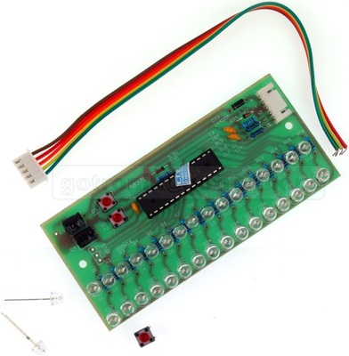 Wskaźnik wysterowania LED sygnału audio____BTE-509