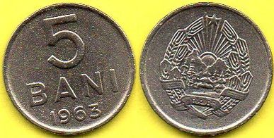 Rumunia 5 Bani 1963 r.
