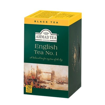 AHMAD herbata english No.1 20 kopert