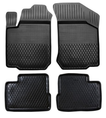 HYUNDAI GETZ RUBBER MATS AUTOMOTIVE KORYTKA - milautoparts-fr.ukrlive.com