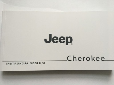 Jeep CHEROKEE KL 2013 -2018 polska instrukcja obsługi książka serwisowa