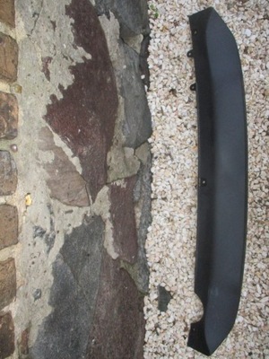 Hyundai i20 lift накладка спойлер бампер задний фото №1