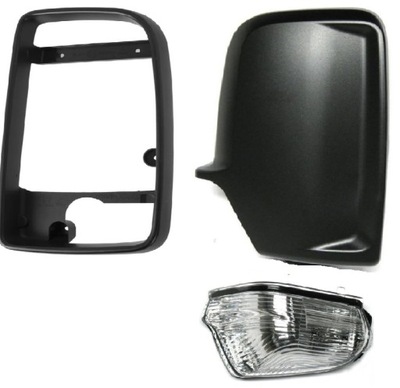 Правая корпус рамка поворотник do зеркало vw crafter фото №1