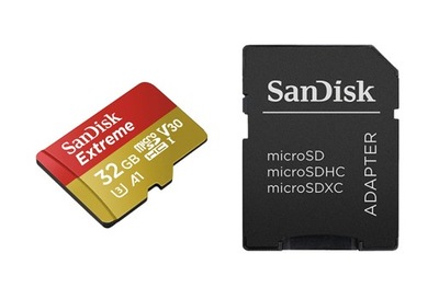 Karta pamięci SANDISK EXTREME microSDXC 32GB 100mb