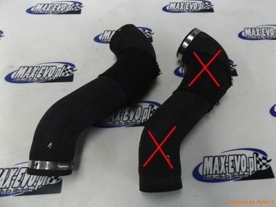 Lancer evo 10 x труба шланг колектор інтеркулер фото №1