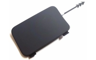 Заглушка бампера фаркоп задняя audi q5 левая s-line оригинал do покраска aso фото №1