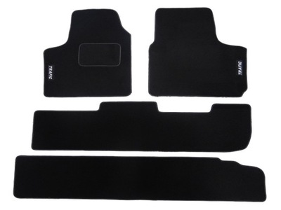 RENAULT TRAFIC 2 II 2001-2014 MATS VELOUR - milautoparts-fr.ukrlive.com