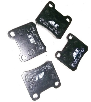 PADS BRAKE ABS MERCEDES PETROL REAR - milautoparts-fr.ukrlive.com