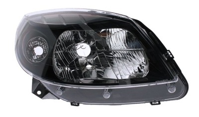 Фара лампа перед dacia sandero 08- правая tyc фото №1