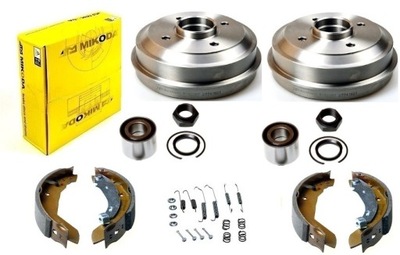 BEBNY BRAKE SHOES BEARING PEUGEOT 306 CITROEN ZX XSARA 180MM SYSTEM LUCAS / TRW - milautoparts-fr.ukrlive.com