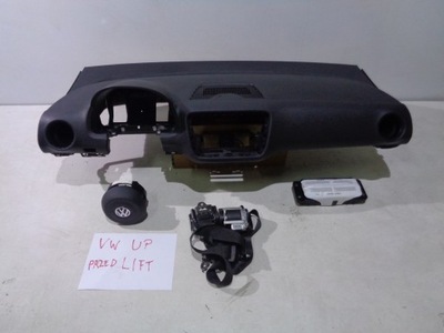 Volkswagen up! vw панель приладів панель приладів подушка безпеки ремені комплект фото №1