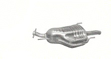 POT D'ÉCHAPEMENT FINAL OPEL ZAFIRA A 2,0+2,2 DIESEL 01-03R - milautoparts-fr.ukrlive.com