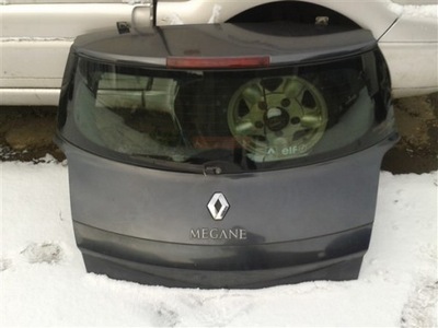 Крышка багажника задняя багажника renault megane 2 ii фото №1