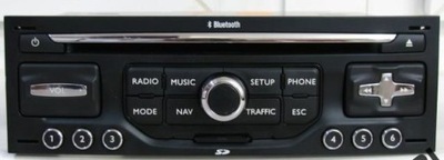 NAWIGACJA CITROEN C2 C3 C4 C5 C8 BLUETOOTH PL MENU