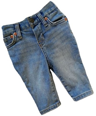 RALPH LAUREN spodnie jeansy chłopiece r 6M j.nowe