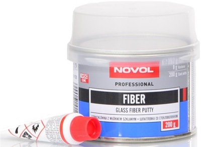 NOVOL FIBER Profesional szpachlówka z włóknem 200g