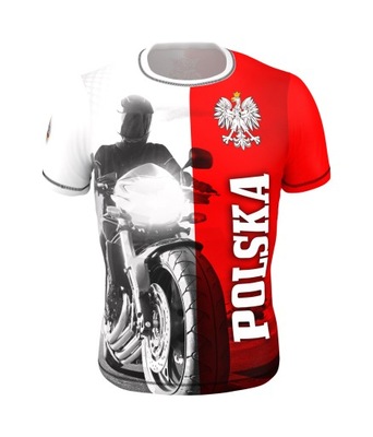 Koszulka narodowa motocyklowa wyprawowa POLSKA 3XL