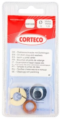 Corteco 220122s крышка сливной масла, поддон масляная фото №1