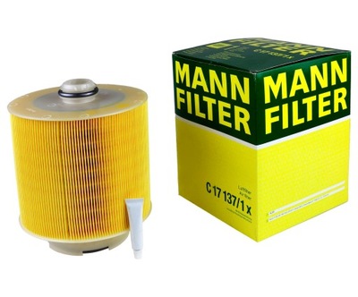 AUDI A6 C6 2.4 3.0 FILTER AIR MANN C17137/1X - milautoparts-fr.ukrlive.com