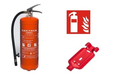 EXTINCTEUR EN POUDRE GP 6KG XABC 34A +WIESZAK+ZNAK - milautoparts-fr.ukrlive.com