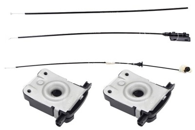 Bmw x5 e53 троси відкривання капот комплект + замки фото №1