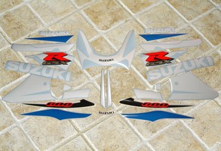 STICKERS SUZUKI GSXR 600 01-02' - ZESTAW- 119ZL - milautoparts.fr