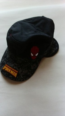 Bejsbolówka czapka chłopięca z daszkiem spiderman