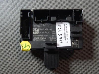 AUDI A4 B9 MODULE PORTIÈRE DROITE AVANT 8W0959392 - milautoparts-fr.ukrlive.com