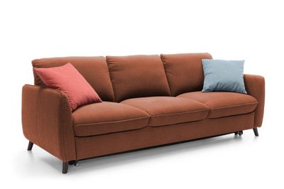 SOFA NILS 3F ETAP SOFA TKANINA CEGLASTA NOWOŚĆ