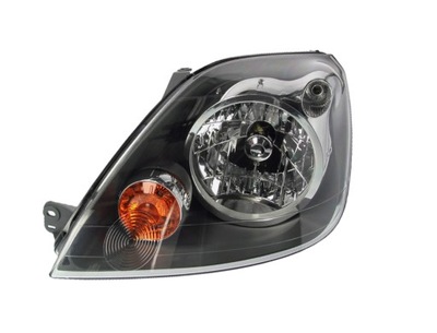 LAMP FRONT FORD FIESTA MK5 05-08 LEFT BLACK - milautoparts-fr.ukrlive.com