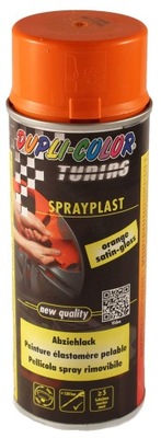 MOTIP Sprayplast POMARAŃCZOWY Lakier do felg Guma w Sprayu płynna folia 400