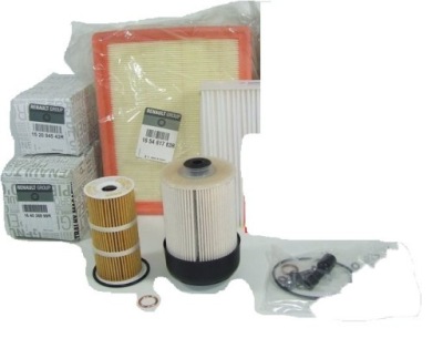 Набір фільтри фільтр renault trafic 1.6 dci 14- оригінальний номер фото №1