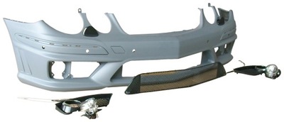 BUMPER MERCEDES W211 06-09 AMG PARKTRONIC + SRA - milautoparts-fr.ukrlive.com