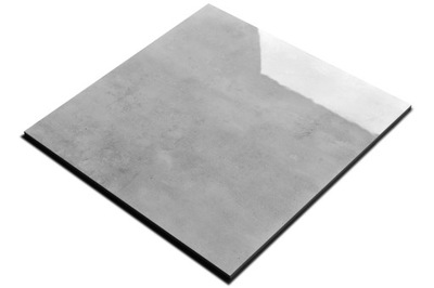 PŁYTKI PODŁOGOWE ŚCIENNE GRES SZKLIWIONY SZARY 60X60 POŁYSK CERAL