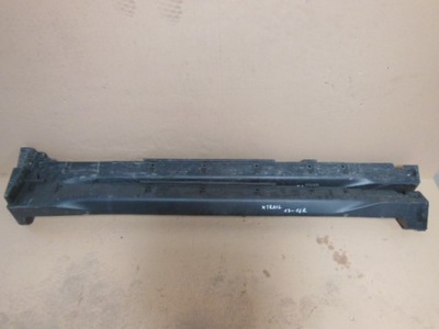 Накладка поріг молдинг nissan x-trail 2013-2016r фото №1