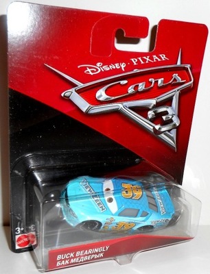 Buck Bearingly Auta 3 Cars Mattel Disney Autko