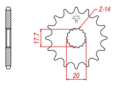 JT Sprockets jtr558.16 - milautoparts-fr.ukrlive.com