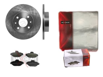 DISCS + PADS MAXGEAR FIAT SEICENTO PANDA - milautoparts-fr.ukrlive.com