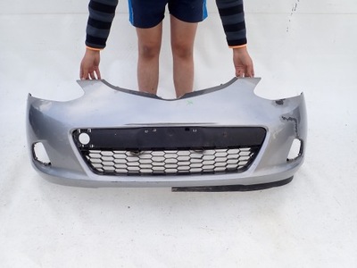 Mazda 2 ii 07-10 бампер перед передній фото №1